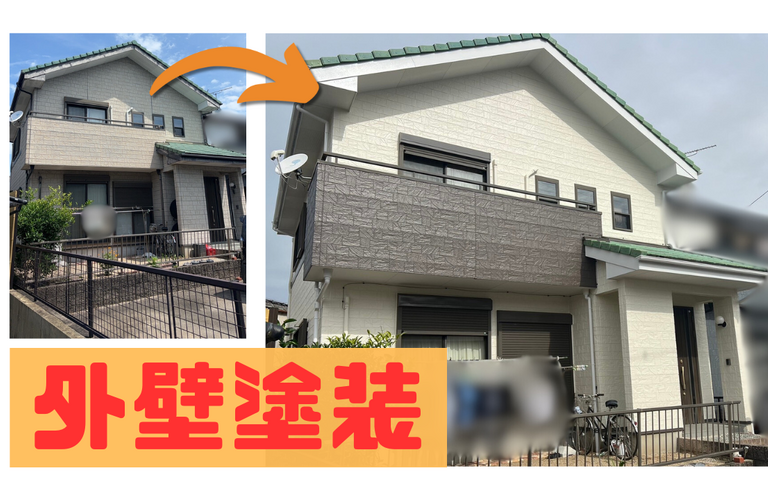 K様邸（津市）外壁塗装施工【津市で塗装は株式会社NEXTクリエイト】
