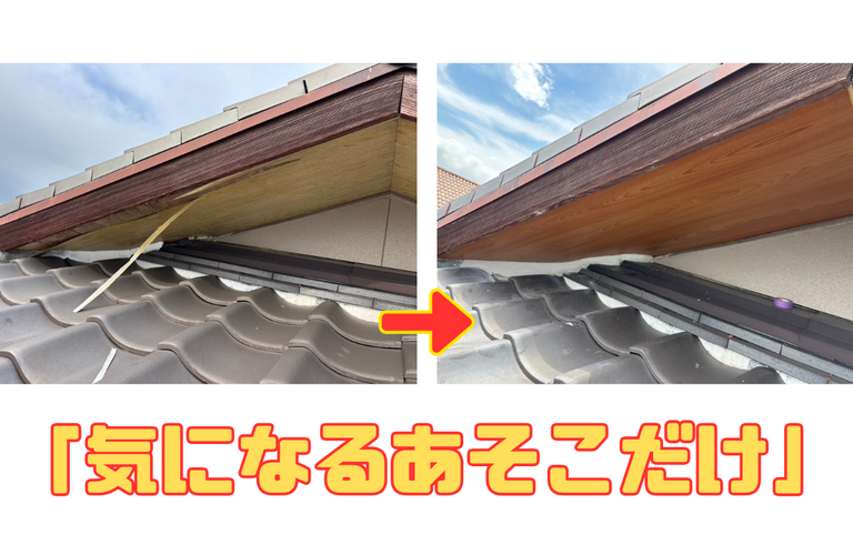 「気になるあそこだけ」という場合