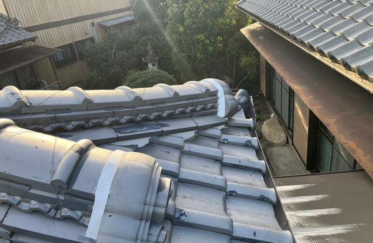 N様邸（津市）屋根漆喰施工【屋根修繕工事なら株式会社NEXTクリエイト】