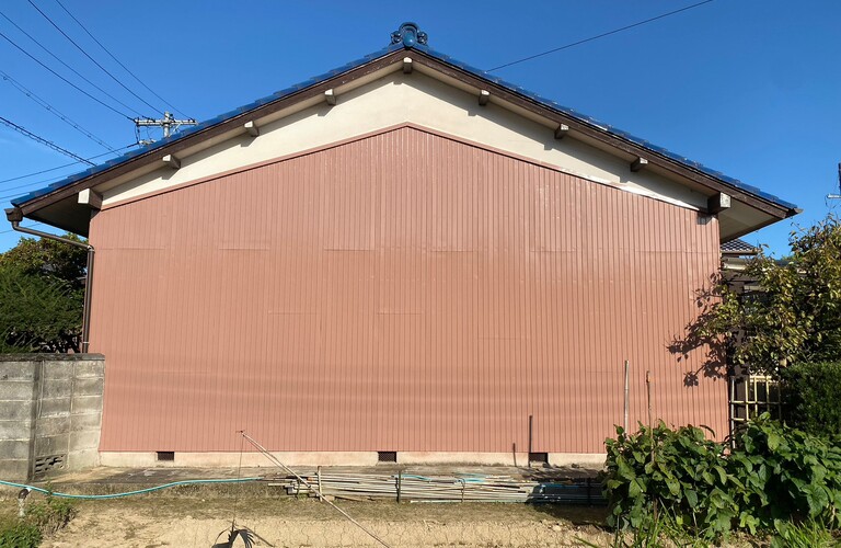 N様邸（津市）トタン壁塗装施工【津市で塗装は株式会社NEXTクリエイト】