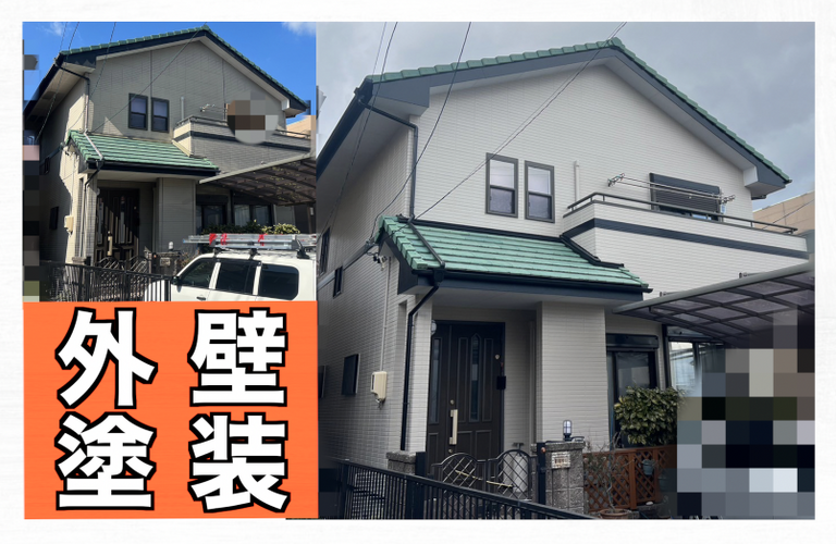 N様邸（津市）外壁塗装施工【津市で塗装は株式会社NEXTクリエイト】