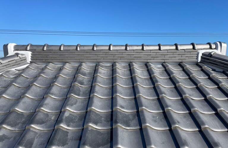 T様邸（津市）屋根漆喰・雨樋コーキング施工【屋根修繕工事なら株式会社NEXTクリエイト】